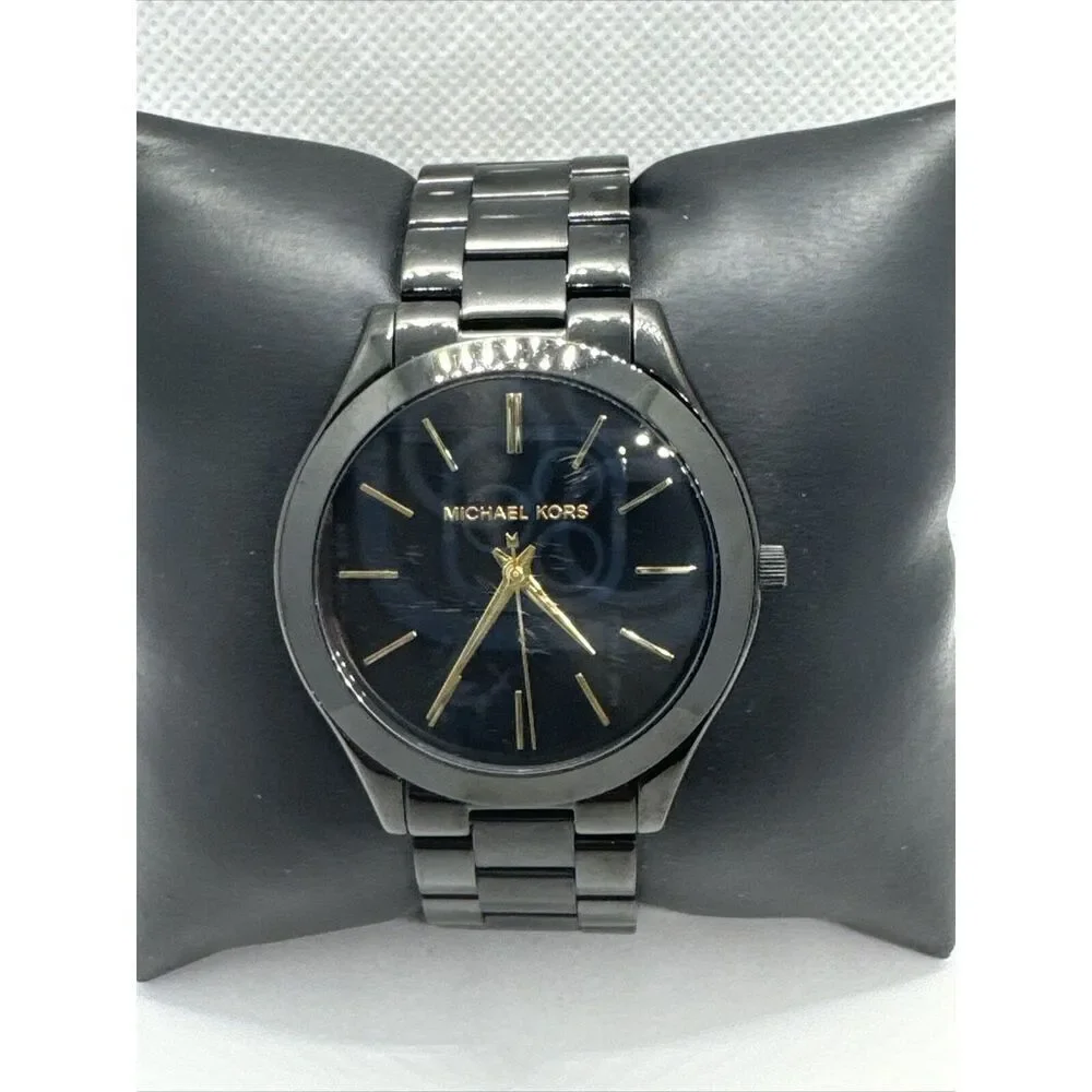 Michael Kors Slim Runway MK3221 Women's Stainless Steel Analog Dial Watch JNA638